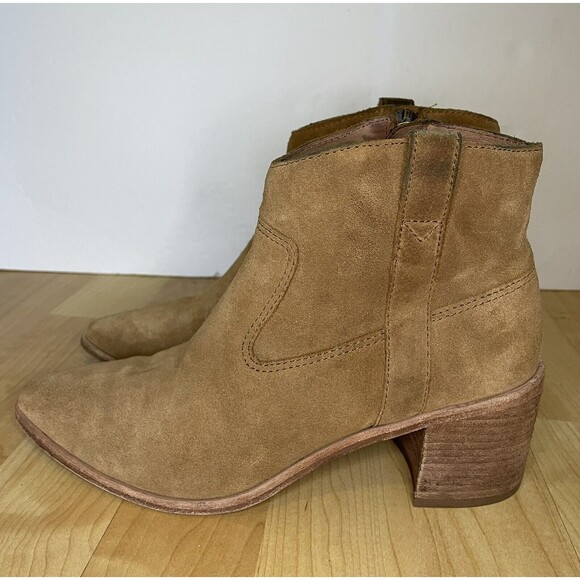 Madewell Women’s Suede Lonnie Boots Size 8.5 - Picture 3 of 11